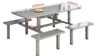 九游（中国）生产学校食堂不锈钢餐桌优点